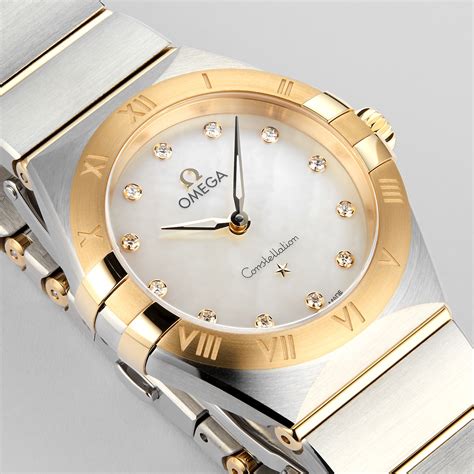 omega constellation ladies watch.